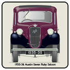 Austin Seven Ruby 1935-36 Coaster 3